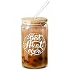 NewEleven Gifts For Aunt From Niece Nephew Cool Gifts For New Aunt Auntie Sister Aunts Birthday Gift Announcement Promoted To Aunty Best Auntie Ever 16 Oz Coffee Glass