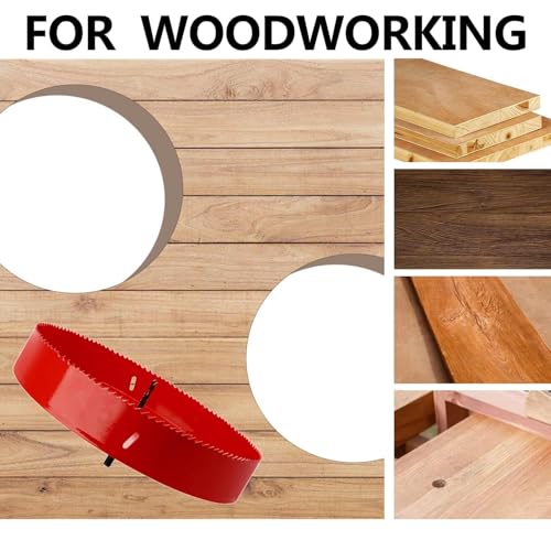 315mm / 12.4 inch HSS Bi-Metal Hole Saw Hole Drilling Cutter for Wood Boards Plastic and Thin Metal (315mm / 12.4 inch) by GUICGOC - Image 6