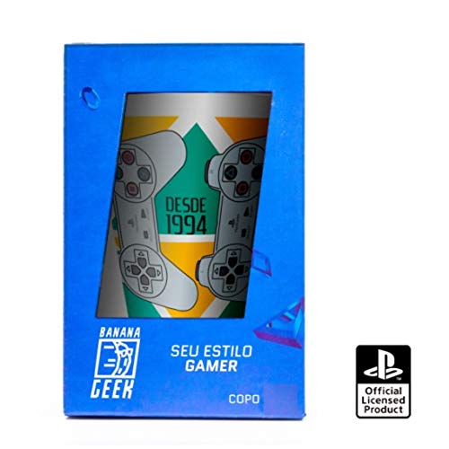 Copo Playstation - Joystick 1994 - Banana Geek