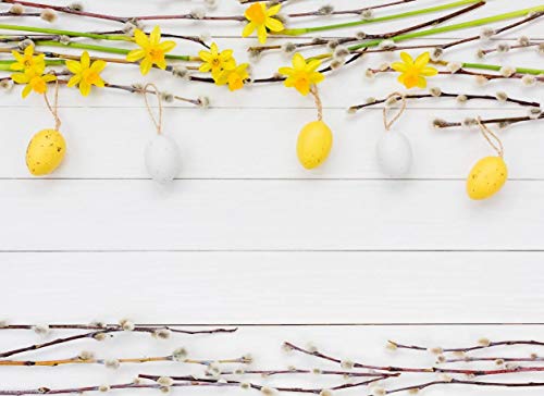 Tischset I Platzset - Frühling und Ostern - Schönes Osterarrangement mit Mini-Eiern - 12 Stück 44 x 32 cm aus Premium Naturpapier in Aufbewahrungsmappe - die besondere Motto-Tischdekoration Cover