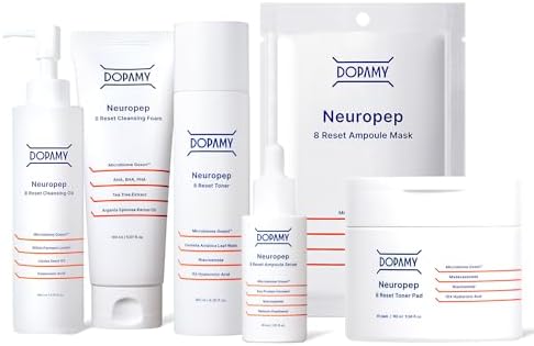 Neuropep 8R Cleansing Oil, Cleansing Foam, Ample Serum, Toner Pad, Ample Mask, Face Wash, Foam, Beauty Solution, Lotion, Sheet Mask, Niacinamide, Retinol, Multivitamin, Hyaluronic Acid, Korean