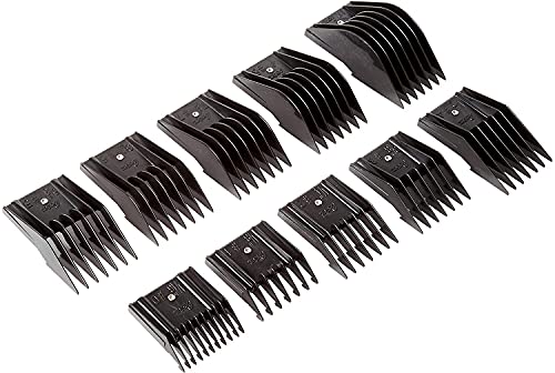 Oster A5 Dual Speed Grooming Clipper with Detachable Cryogen-X Blades #10 and #7F 7 Piece Universal Combs Guides Set Oster A5 Dual Speed Grooming Clipper with Detachable Cryogen-X Blades #10 and #7F 7 Piece Universal Combs Guides Set