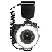 RF550D Macro LED Ring Flash Light for Nikon Canon Olympus DSLR Camera 5DMK3 1DX