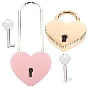 Doitool Heart Padlock Set 2N0928X4Z210SG