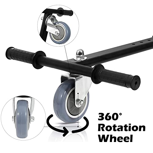 Adjustable Hoverboard Car Style Holder For 6.5" 8" 10" Two Wheel Self Balancing Scooter With 4 Length Adjustments (Balance Board Not Included) #TOP3