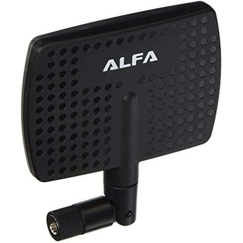Alfa Network APA-M04 2.4GHz 7 dBi high gain directional indoor panel antenna with RP-SMA connector Cover