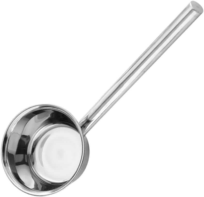 Stainless Steel Water Scoop Long Handle Thicken Ladle Kitchen Utensil Home Soup Scoop for Cooking and Serving