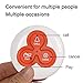 Wireless Calling System Restaurant Pager System Customers Patient Caregiver Alert Smart Calling Button for Hospital Church Cafe Nurse Call System with 1 Display Receiver