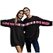 Women's Sweatshirts Casual Valentines Day Pullover Tops Oversized Long Sleeve Crewneck Shirts for Ladies