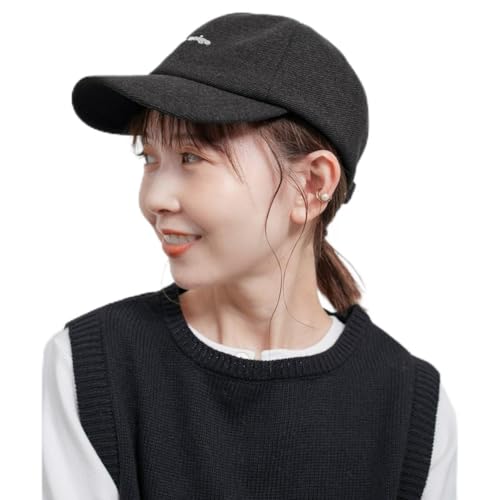 [ロペピクニックパサージュ] ラバーロゴ起毛ツイルキャップ/リンクコーデ チャコール（06） F