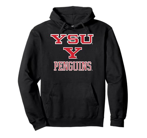 Youngstown State Penguins YSU Black Officially Licensed Pullover Hoodie