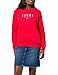 Produktbild Tommy Jeans Damen TJW Regular Essential Logo Pullover, Deep Crimson, L