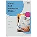 PPD LTR 8.5 x 11” Inkjet Gloss Vinyl Photo Quality Self Adhesive Sticker Paper X20 Sheets