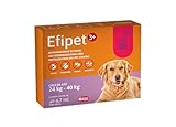 Ibasa Efipet 3+ 6,7ml - Antiparasitário Externo para Cães de 24kg a 40kg