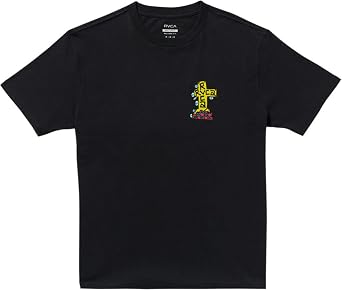 RVCA Mens Mens Barbacross Ss Short Sleeve Tee