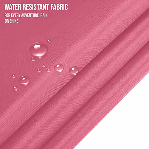 Image of OUTO 6ft /36in Garden Outdoor Umbrella with Stand Foldable Big Size Heavy Duty Waterproof Rain & UV Sun Protection Patio for Balcony Shedding Cantilever & Lawn (6 Feet /36 Inch Rib Arm, Red)