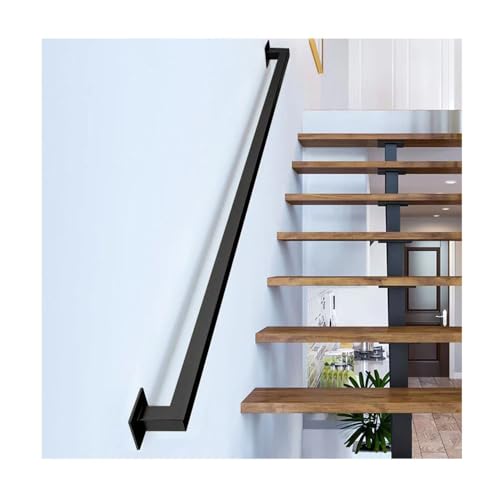 Rampe d'escalier style industriel en acier forgé haute résistance 440 LB - 4