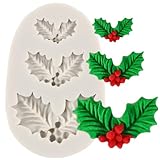 Moule en silicone en forme de feuilles de houx : dans le colis, il y a 1 moule en silicone en forme de feuilles de houx. Ce moule à fondant en forme de feuilles de houx vous aidera à faire passer vos compétences en décoration de gâteaux au niveau supérieur et à répondre à vos besoins de cuisson de bonbons pour différentes occasions.