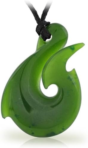 Green Jade Pendant 30mm