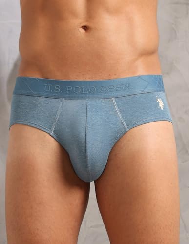 Image of U.S. Polo ASSN. Men's PB006 Bamboo Comfort Briefs for All-Day Freshness - Pack of 1