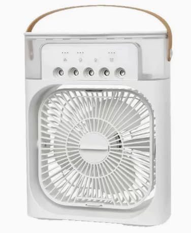 ALLILUYAA Ventilador nebulizador portatil Aparato 5 en uno Deposito 500 ML ALLILUYAA Ventilador nebulizador portatil Aparato 5 en uno Deposito 500 ML