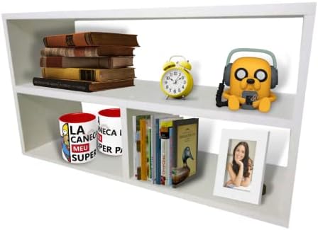 Nicho Retangular com prateleira e Divisória - L=60cm x A=46cm x P...