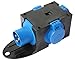 Produktbild CEE Adapter Stromverteiler CEE 16A 230V - 3 x 230V Camping Verteiler
