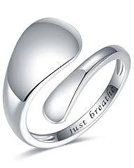 Spoon & Just Breathe Ring
