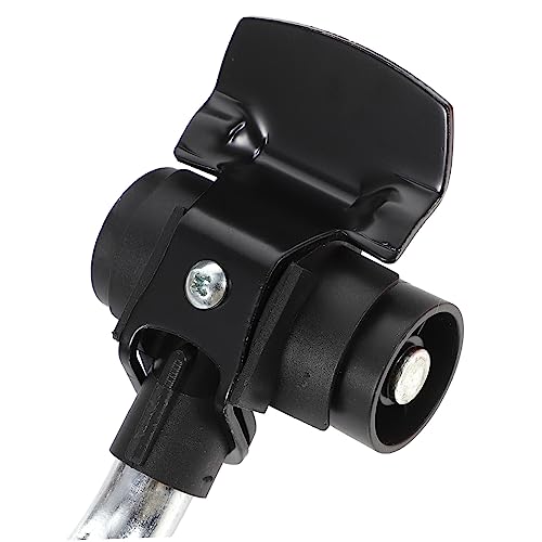 Deslizadores de muebles Luxshiny en plástico negro para camas y lavadoras en mármol 4