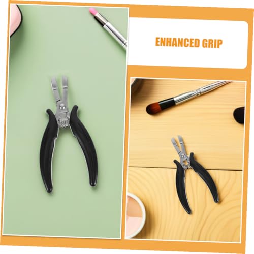 Pince à extensions de cheveux ergonomique Zerodeko pour pose sans douleur