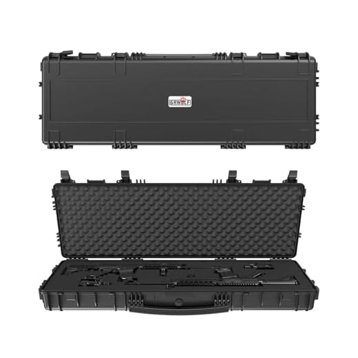 GRWOLF Rifle Case with Custom Foam Protection