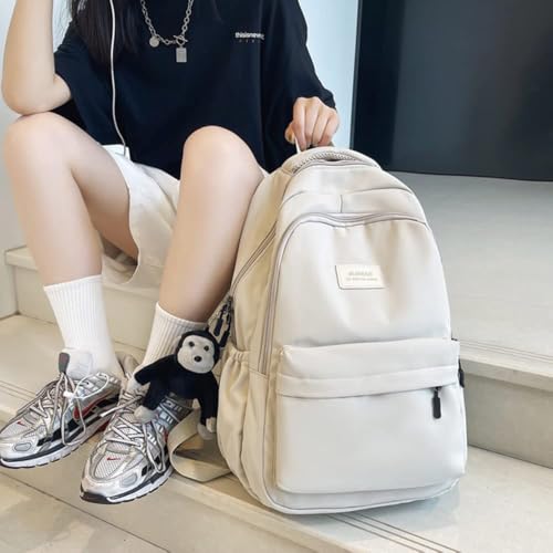Image of JARKJARD Aesthetic Cute Backpack for Girls Student School College Travel