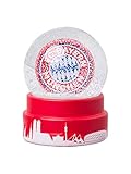 ✅ FARBE: Rot/Weiß FC Bayern München Schneekugel Skyline