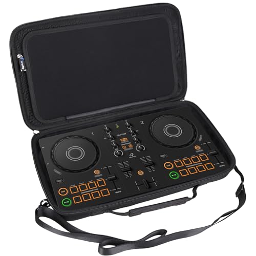 worfty Case for Pioneer DJ AlphaTheta DDJ-FLX2 / DDJ-200 / DDJ-WeGO4 Compact 2-Channel DJ Controller...