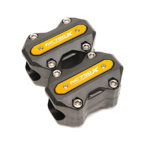 Bloc Décoratif NC750X pour Éviter les Rayures de Chute sur Crash Bar Moto