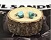 Turquoise Stud Earrings, Unique Gemstone Earrings with Stainless Steel Post, Boho Western Earrings for Women, Handmade Turquoise Jewelry for Men