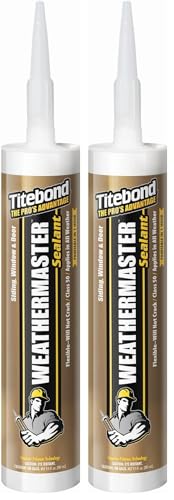 Image of Titebond WeatherMaster Sealant 49701 9.5 Oz. Cartridge - Red (Pack of 2)