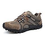 Sportschuh-Typ: Wanderschuhe XJWDNX Männer Wanderschuhe Turnschuhe Gummi Bergschuhe Klettern Männer Leder Sommer Outdoor Trekking Schuhe Männer Wanderschuhe