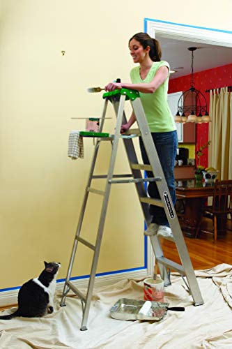Louisville Ladder AS4004 225-Pound Duty Rating Aluminum Stepladder, 4-Foot