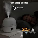 3L Humidifier, Humidistat, Auto Mode, Remote, 7-Color Night Light - Image 6