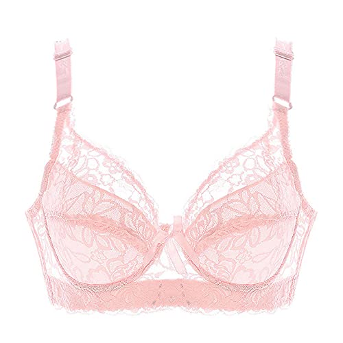 LMYKH Soutien-Gorge Sexy en Dentelle à Couverture complète pour Femmes Cover
