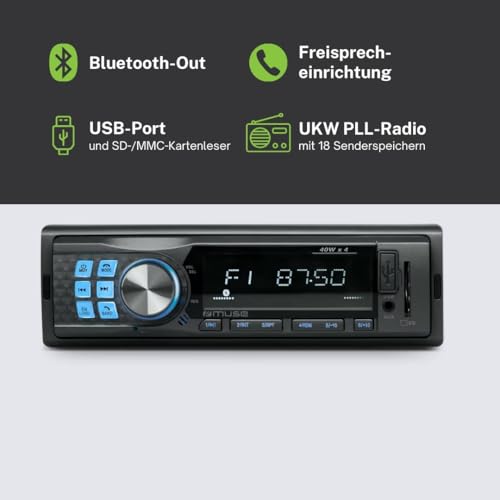 Autoradio bluetooth 195 Bluetooth - vue 6