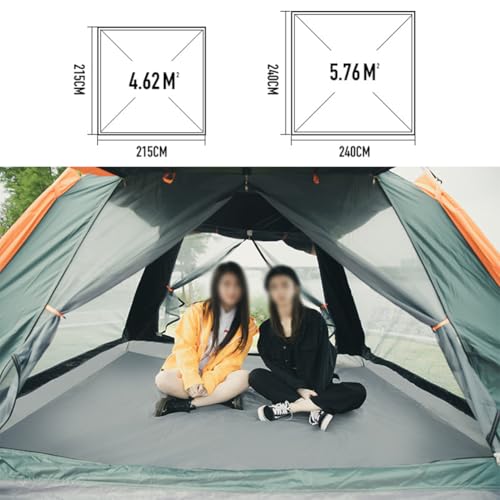 Carpa instantánea impermeable para camping familiar, 5 personas miniatura 2