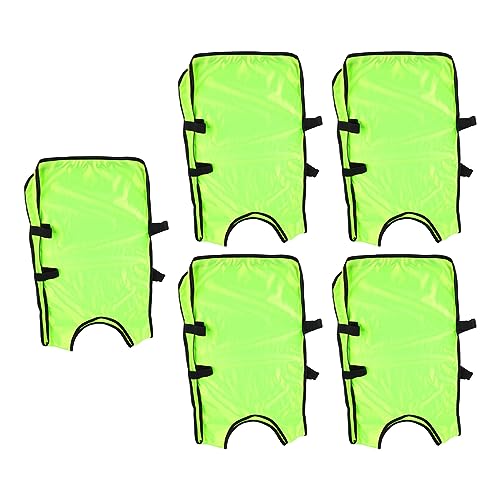 Shanrya Team Practice Pinnies Scrimmage Vests, 5PCS Kids Training Practice Tanks - Image 3