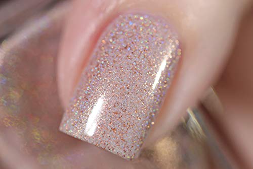 Image of ILNP Hope - Soft Cafe Latte Holographic Nail Polish