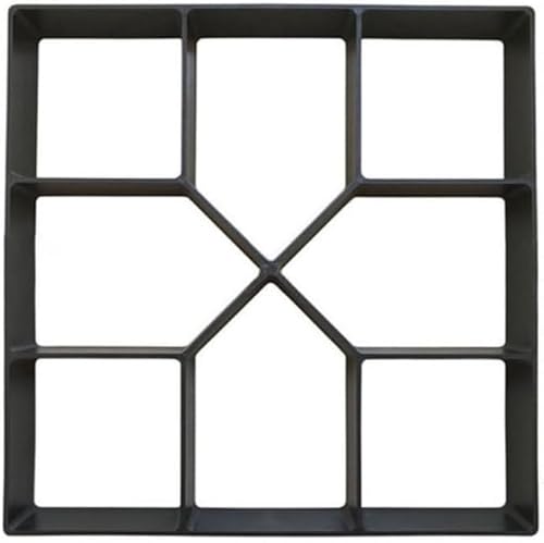 コンクリート園芸型枠(セメント金型・A タイプ E サイズ) DIY 砂利レンガ成型・芝生用・左官工具兼用 園芸愛好者・DIY 初心者向け 家庭庭園改造用