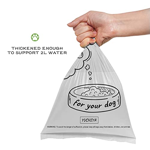 Image of Dog Poop Bags Holder with LED Flashlight Doggie Poo Bag Dispenser for Leash Hands-free Pet Waste Bags Pouch with Rechargable Battery and USB cable (1 Holder 195 Bags, Mint Green)