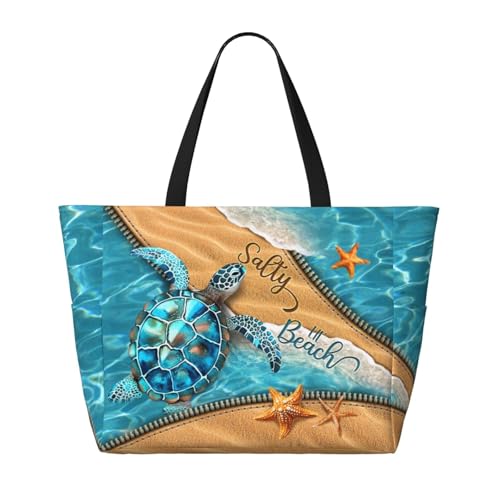 Large Beach Tote Bag Beach Bag Waterproof Sandproof Lightweight Women Tote2