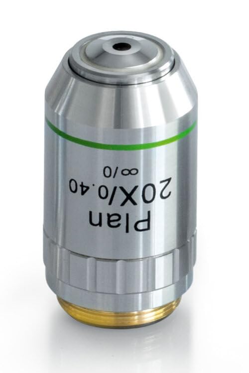 Grossissement net avec l'objectif bâche KERN OBB-A1249 20.0X
