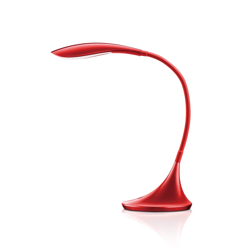 Ominilight Gooseneck Desk Lamp Red L1-D1067-AKUS